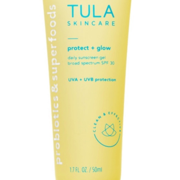 TULA Protect + Glow Daily Sunscreen Broad Spectrum SPF 30 blue light EXP 08/23 - Picture 4 of 15
